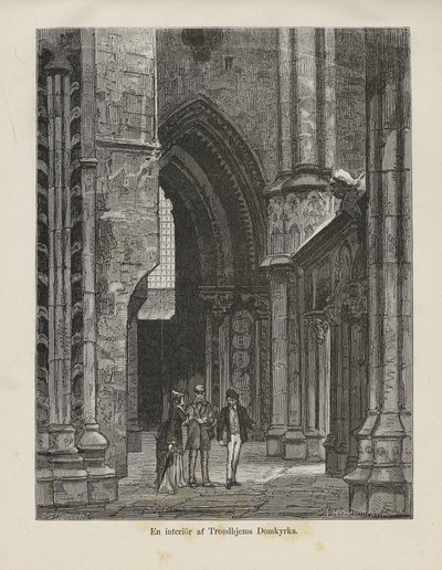 Illustratie uit het boek Nordiska taflor van onbekende auteur en uitgegeven door Albert Bonnier door Unbekannt