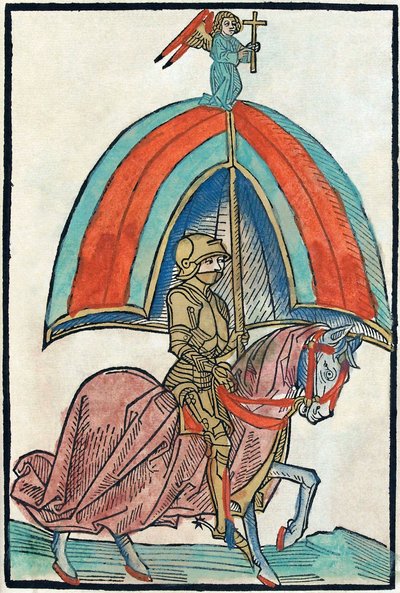 Illustratie uit Richentals geïllustreerde kroniek, 1480s door Unbekannt