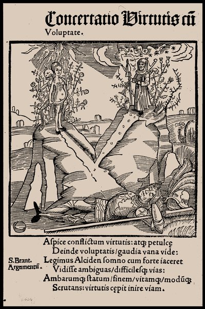 Illustratie bij het boek Narrenschip door Sebastian Brant, 1497 door Unbekannt