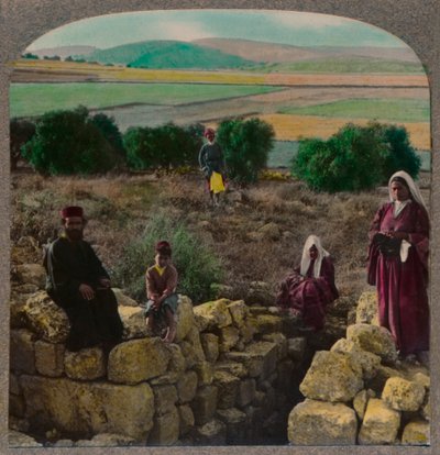 In het veld van de herders, Bethlehem door Unbekannt