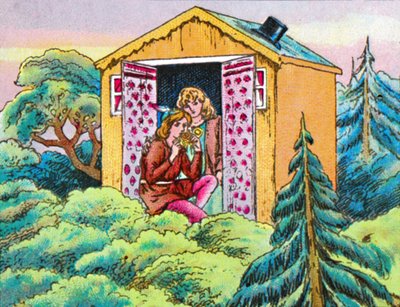 In de boomtoppen, ca. 1905 door Unbekannt