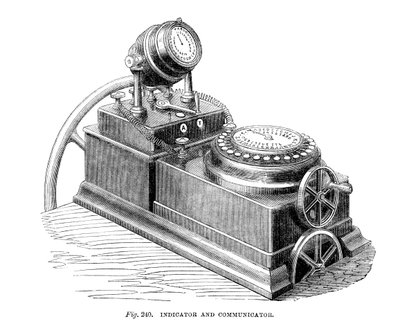 Indicator en communicator, 1866 door Unbekannt