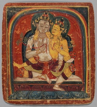 Inwijdingskaart Tsakalis: Maitreya, begin 15e eeuw door Unbekannt