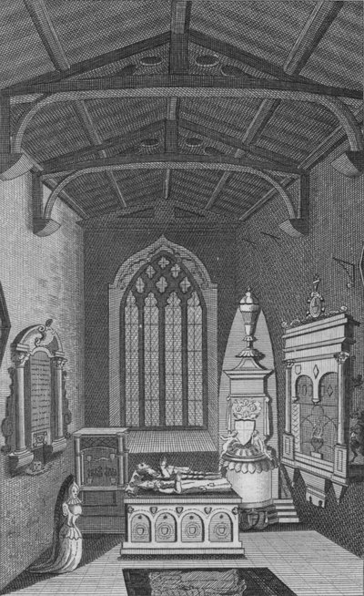 Binnenaanzicht van Unions Chapel in Faringdon Church, 1796 door Unbekannt