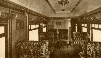 Interieur van Pullman Car, Marjorie, Southern Railway, 1930 door Unbekannt