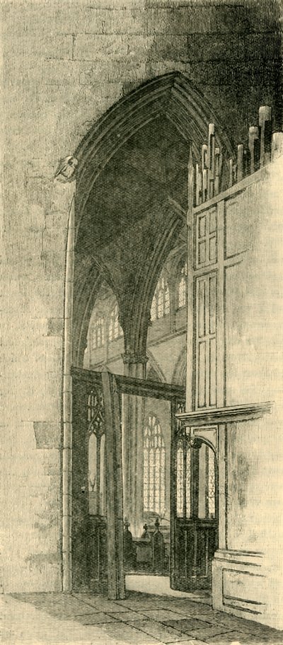 Interieur van de Trinity Church, 1898 door Unbekannt