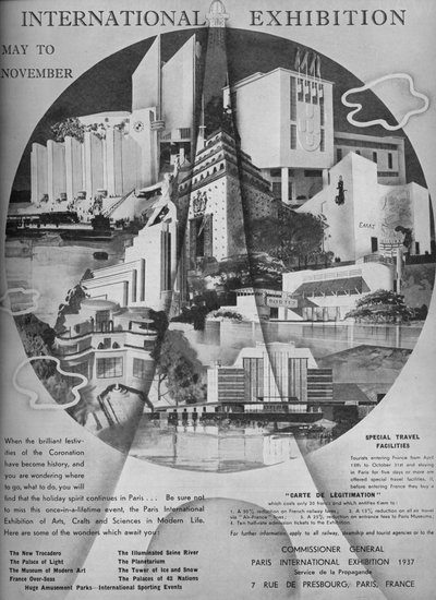 Internationale Tentoonstelling, mei tot november, 1937 door Unbekannt