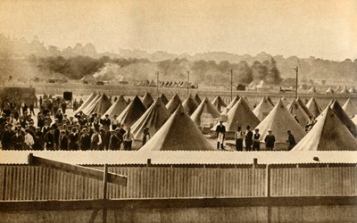 Interneringskamp voor vijandige vreemdelingen, Newbury, Eerste Wereldoorlog, 1914-1918 door Unbekannt