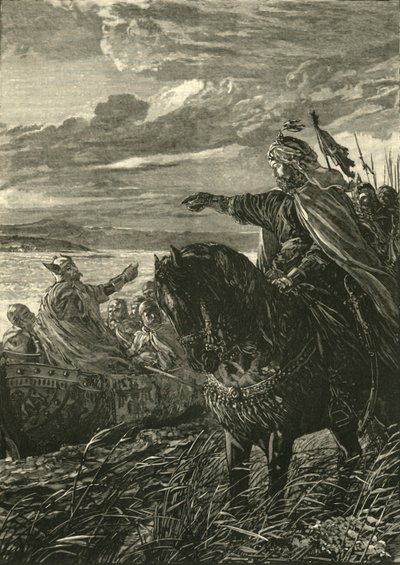 Interview Tussen John Zimisces en Sviatoslaf, 969 AD, 1890 door Unbekannt