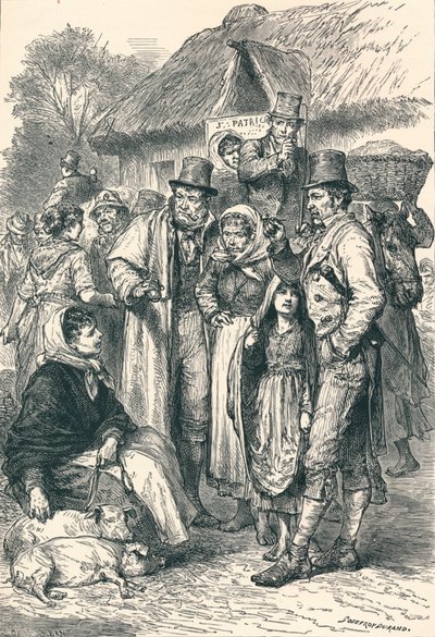 Ierse boeren, 1896 door Unbekannt