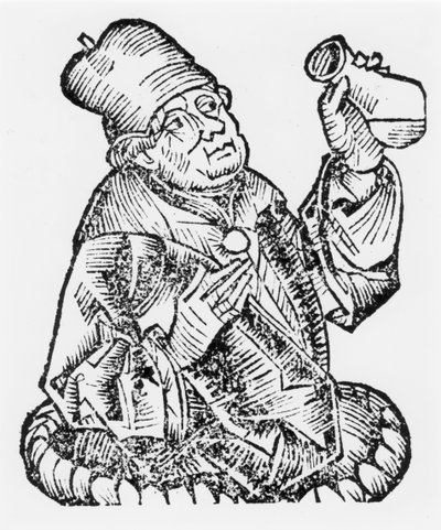 Isaac Judaeus, arts van de heersers van Tunesië, 9e-10e eeuw 1493 door Unbekannt