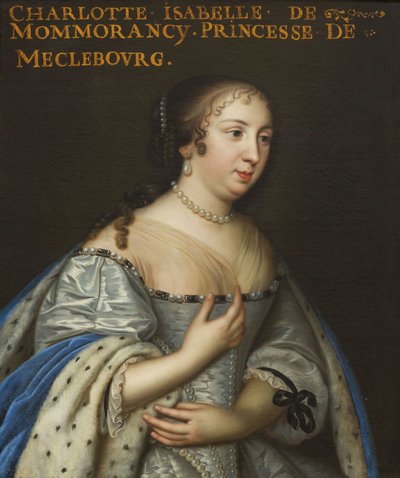 Isabelle Angélique de Montmorency 1627-1695, Hertogin van Mecklenburg-Schwerin, ca. 1665 door Unbekannt