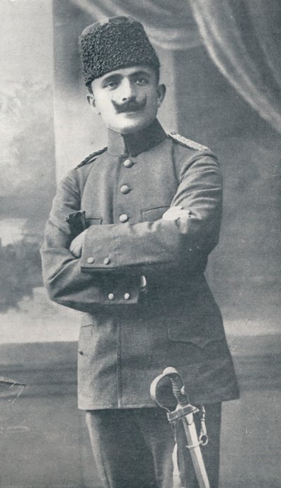Ismail Enver Pasha Enver Pasha 1881-1922, Ottomaanse militaire officier, ca. 1914 door Unbekannt