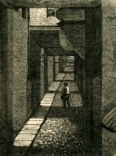 Ivy Bridge Lane, 1881 door Unbekannt