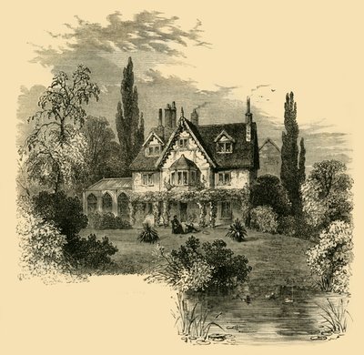 Ivy Cottage, Highgate, 1825, ca. 1876 door Unbekannt