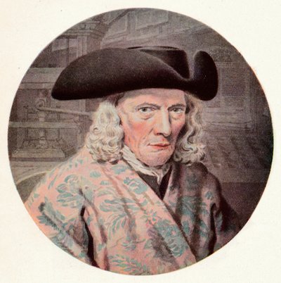 Izaak Enschede 1681-1761, oprichter van de drukkerij Koninklijke Joh. Enschede, 18e eeuw door Unbekannt