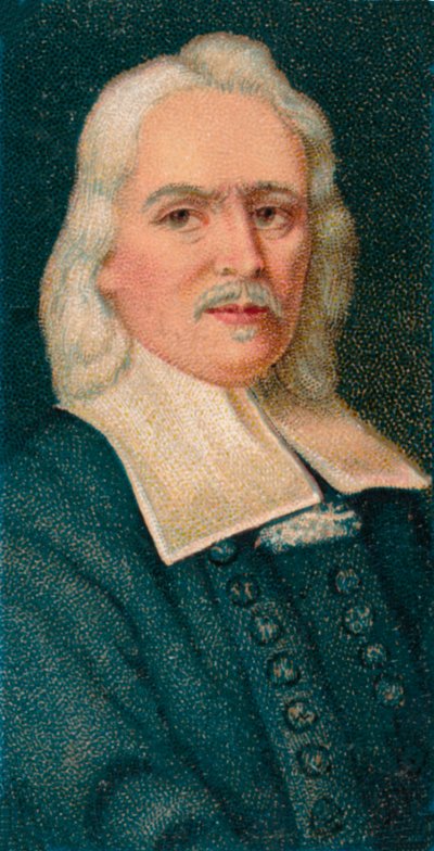 Izaak Walton ca. 1594-1683, Engelse schrijver, 1672, 1912 door Unbekannt