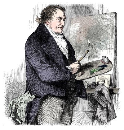 JMW Turner, RA, late 19e eeuw door Unbekannt
