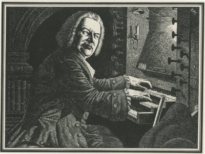 JS Bach door Unbekannt