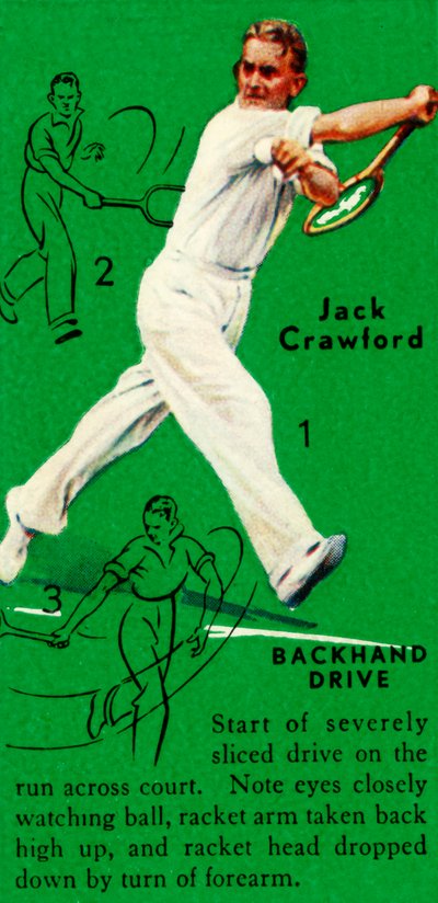 Jack Crawford - Backhand Drive door Unbekannt