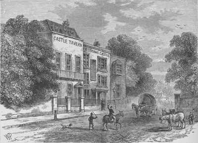 Jack Straws Castle, Hampstead, Londen, c1900 door Unbekannt