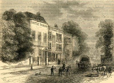 Jack Straws Kasteel, ca. 1876 door Unbekannt