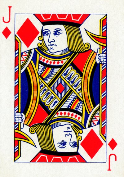 Schoppenboer van een kaartspel van Goodall & Son Ltd., ca. 1940 door Unbekannt