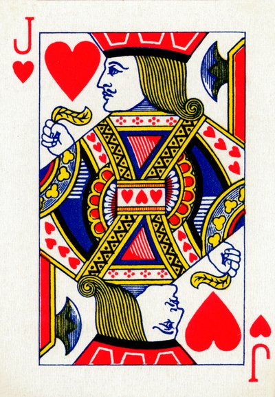 Hartenboer uit een kaartspel van Goodall & Son Ltd., c1940 door Unbekannt
