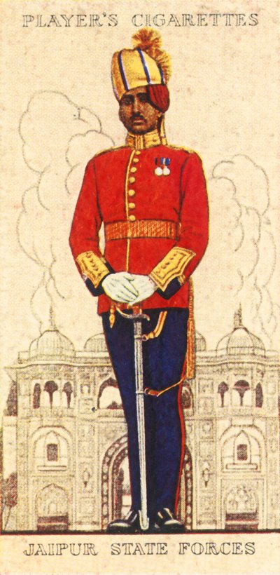 Jaipur Staatskrachten, 1936 door Unbekannt