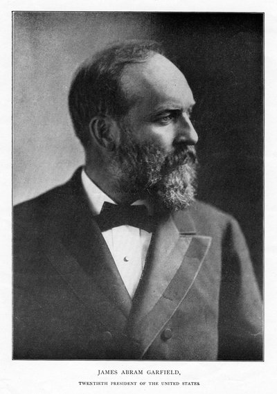 James Abram Garfield, 20e president van de Verenigde Staten, c1881 door Unbekannt