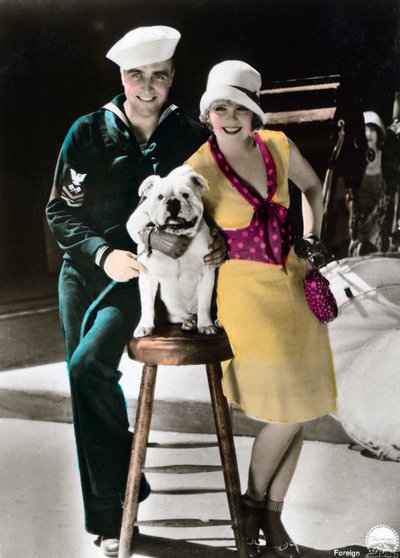 James Hall 1900-1940 en Clara Bow 1905-1965, Amerikaanse acteurs, 20e eeuw door Unbekannt