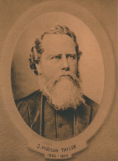 James Hudson Taylor 1832-1905, Britse protestantse christelijke missionaris in China, c1910s door Unbekannt