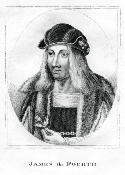 James IV van Schotland door Unbekannt