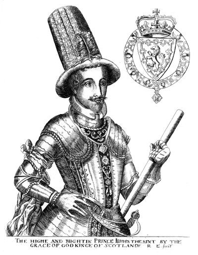 James I, Koning van Engeland, Schotland en Ierland door Unbekannt