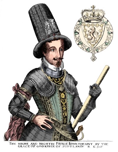 James I, Koning van Engeland, Schotland en Ierland door Unbekannt