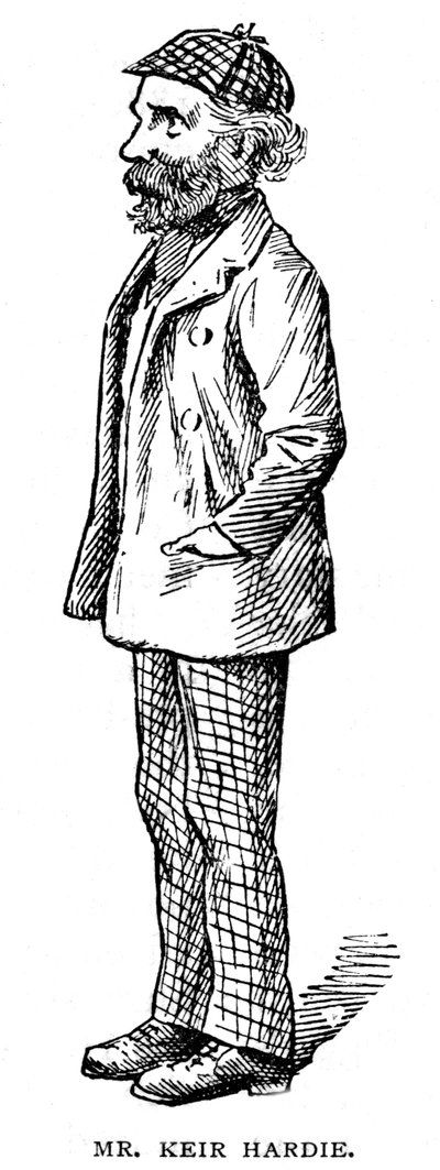 James Keir Hardie, Schots-gebore Britse vakbondsman en Labour politicus, 1903 door Unbekannt