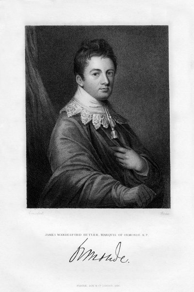 James Wandesford Butler, Markies van Ormonde, 1830 door Unbekannt