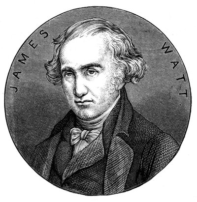 James Watt, Schotse ingenieur en uitvinder, 1876 door Unbekannt