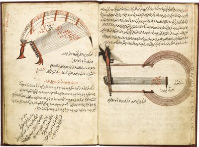 Janitsarenmuziek. Ottomaans manuscript, 18e eeuw door Unbekannt