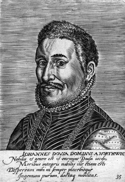 Janus Dousa 1545-1604, Nederlands staatsman, historicus, dichter en filoloog door Unbekannt