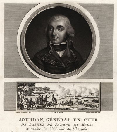 Jean-Baptiste Jourdan, Generaal en Chef van het Leger van Sambre en Maas door Unbekannt