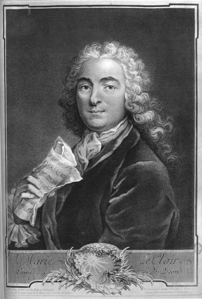 Jean-Marie Leclair de Oudere, barokviolist en componist door Unbekannt
