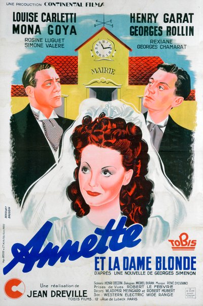 Jean Drevilles Annette en de Blonde Dame, 1941 door Unbekannt