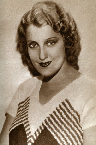 Jeanette MacDonald, Amerikaanse actrice, 1933 door Unbekannt