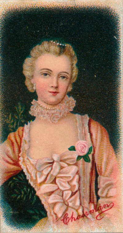 Jeanne Antoinette Poisson, ook bekend als Madame de Pompadour 1721-1764, 1912 door Unbekannt