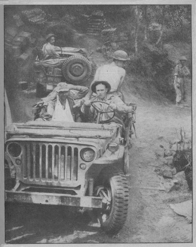 Jeep-omgebouwde ambulance, 1943-44 door Unbekannt