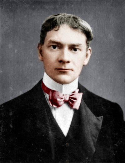Jerome K. Jerome, 1859-1927, Engelse auteur, 1894-1907 door Unbekannt