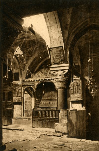 Jeruzalem - Kerk van het Heilig Graf - Kapel van St. Helena, ca. 1918-ca. 1939 door Unbekannt