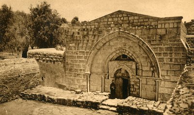 Jeruzalem - Kerk van de Maagd, ca. 1918-ca. 1939 door Unbekannt