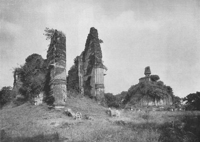 Jetawanarama en Kiri-Dagoba 12e eeuw n. Chr., Pollonneruwa, 1926 door Unbekannt